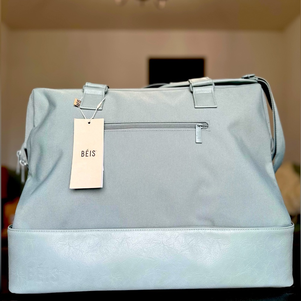 Béis The Weekender Full Size Travel Bag - SLATE NWT